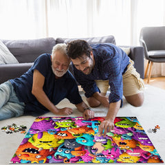 HUADADA 1000-piece puzzle gift-ready packaging makes a thoughtful present