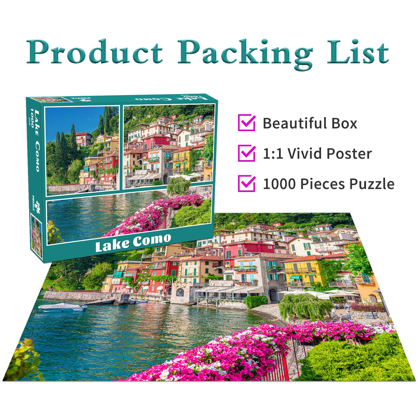 HUADADA gift ready puzzle is a thoughtful present for adults
