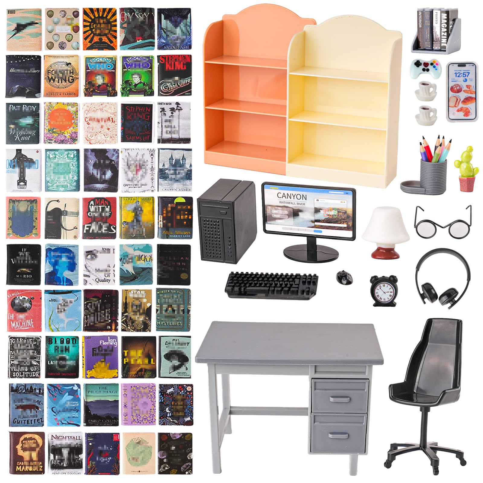 HuaDeLaima green plant decor adds life to desk scenes