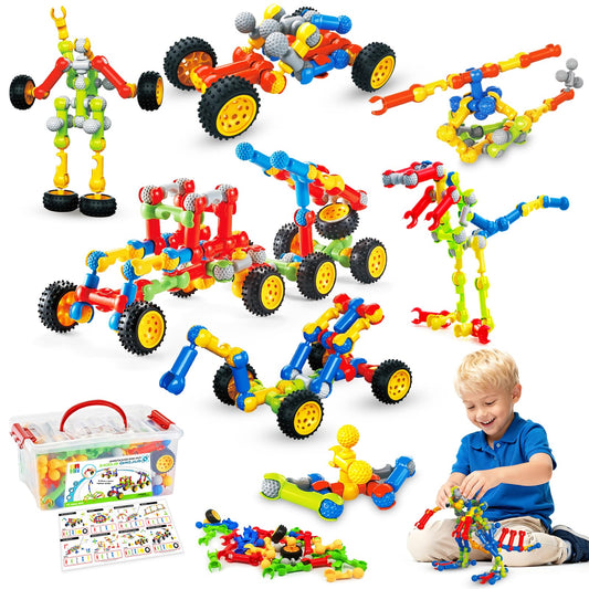 Huaker 125-piece building blocks set sparks creativity and hands-on learning