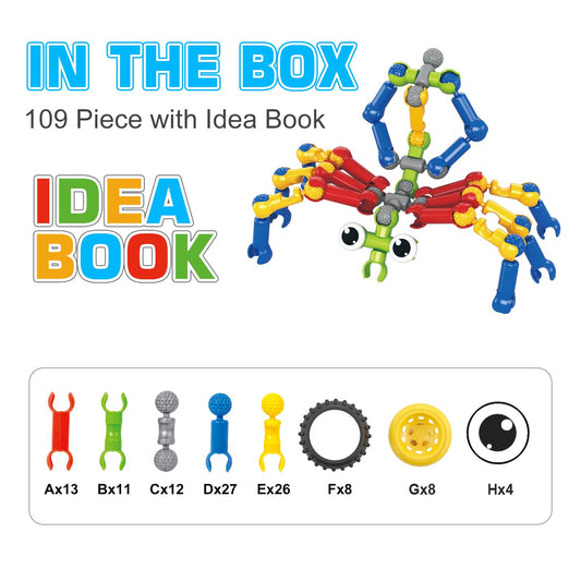 Huaker dinosaur-assembly blocks offer diverse models and colorful, tactile building fun.