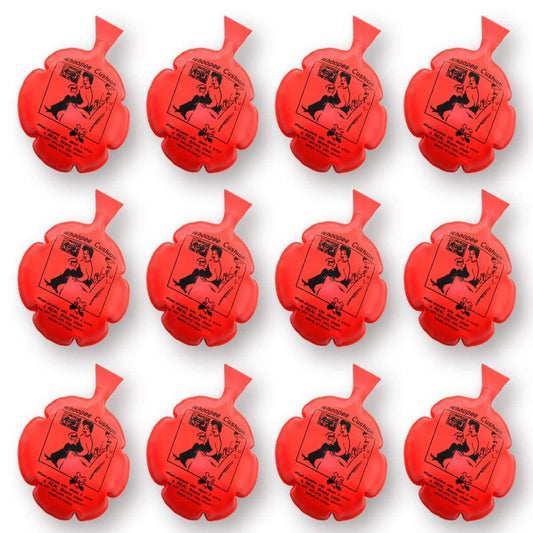 Hualedi whoopee cushion 12-pack, front view, ready for party fun