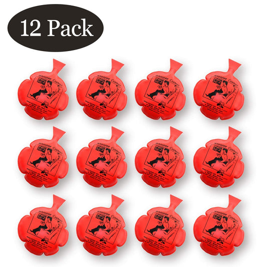 Hualedi whoopee cushion 12-pack, side view, durable and reusable