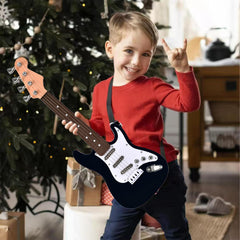 Huang Cheng Toys kid playing mini guitar builds rhythm and imagination