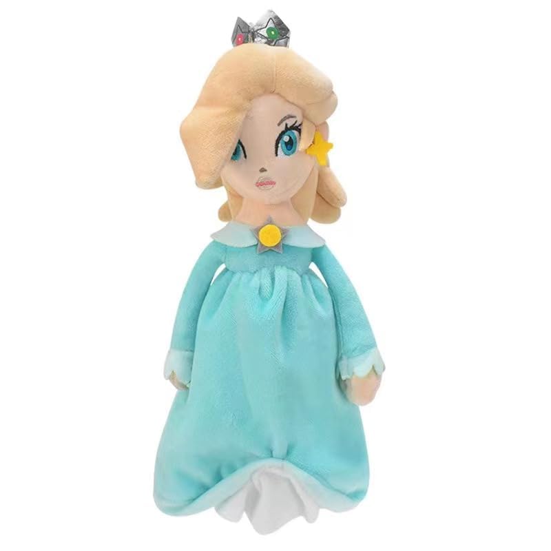 HUAWELL Princess Rosalina plush closeup showing star accents and smooth touch