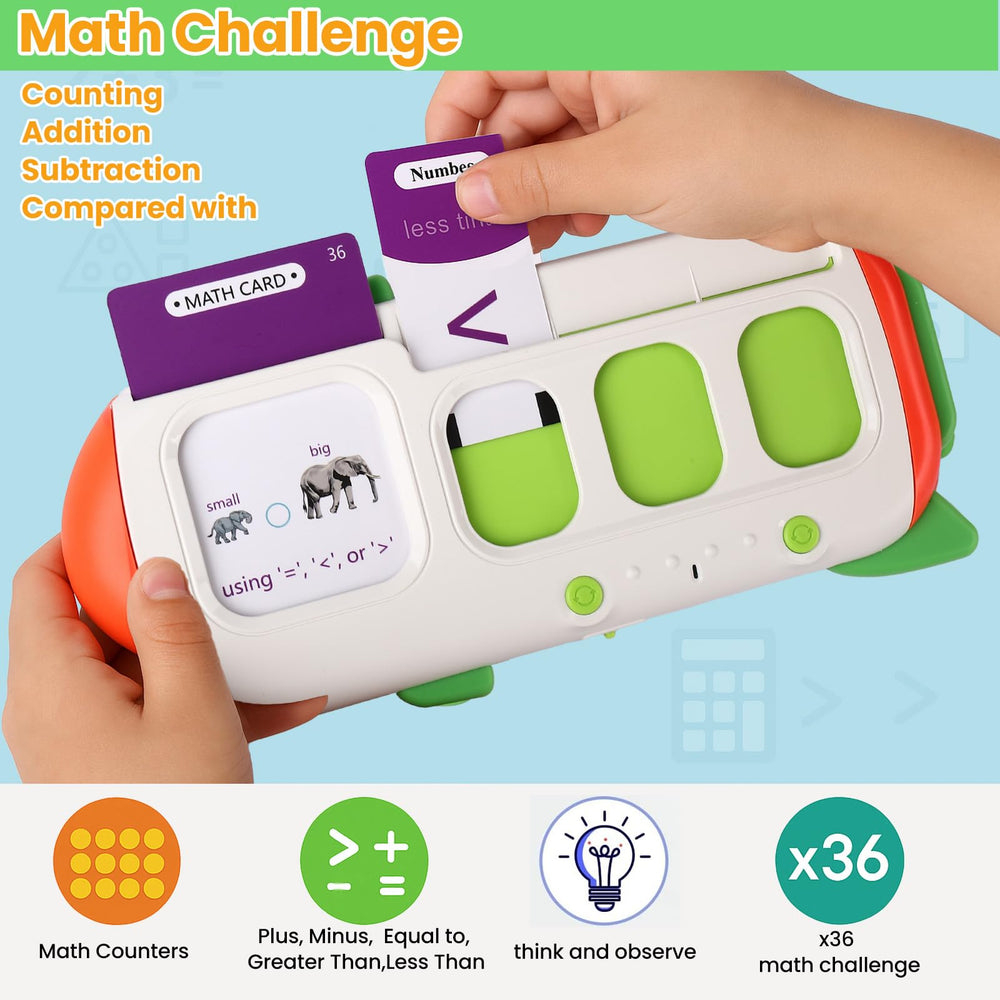 HUBFIVY Three phonics modes guide segmenting and blending.