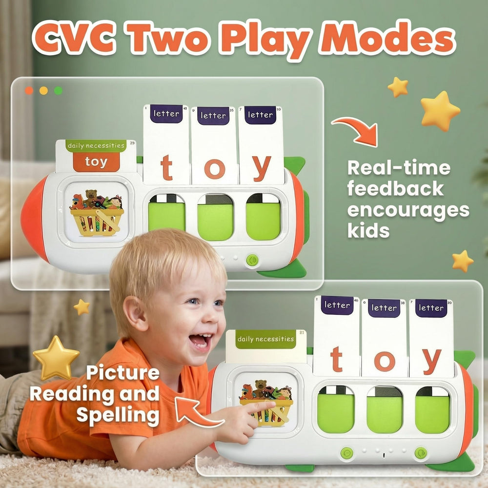 HubFIVY flash cards spelling focus uses interactive sounds for immediate feedback.