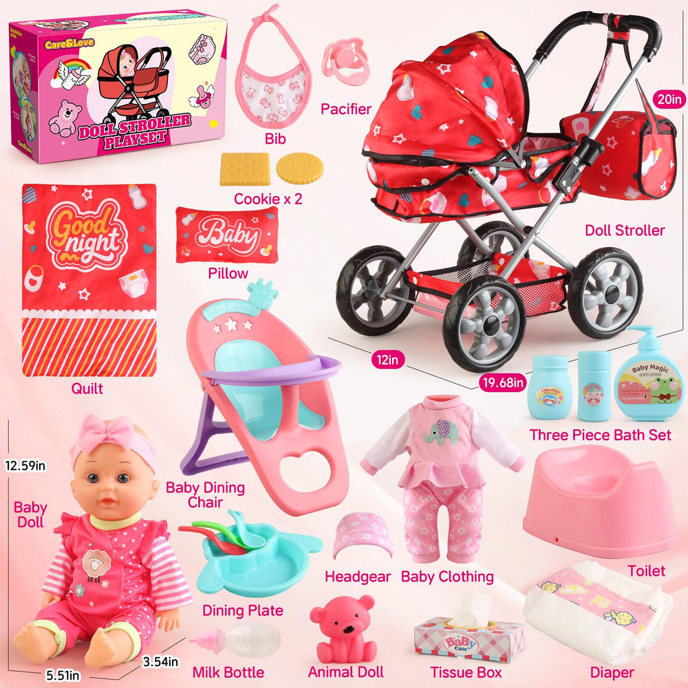 HuceePlay doll potty accessory supports practical care play.