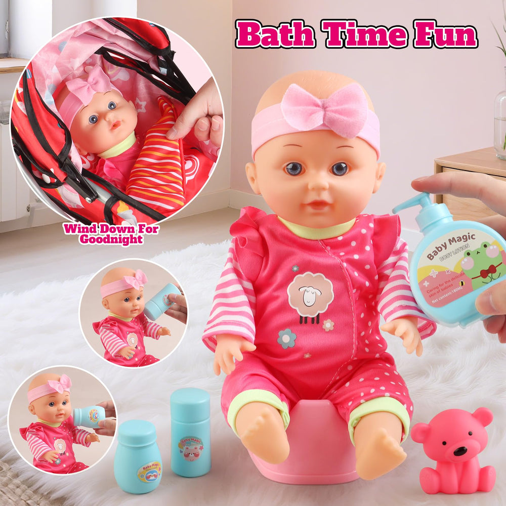 HuceePlay included clothes sets broaden outfit-mixing and storytelling.