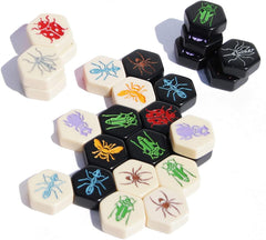 HUCH Hive Pocket on-table gameplay for quick setup and strategic depth.