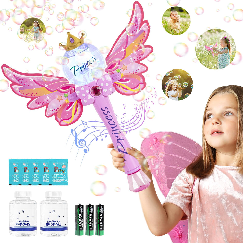 Hugeway Princess Bubble Wand crown design creates magical playtime moments