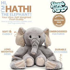Safety certified Hathi Elephant plush by CPSIA and ASTM
