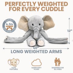 Hathi Elephant plush in premium soft fabric for cozy cuddles