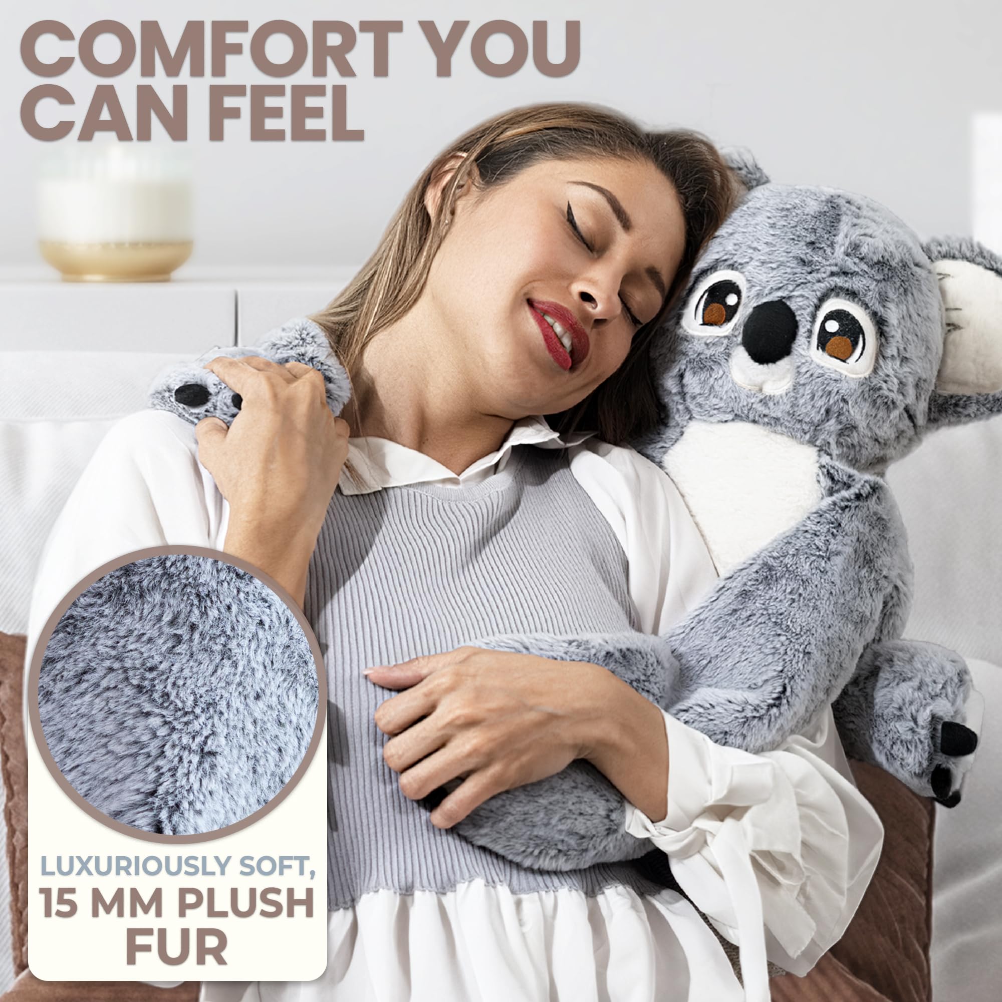 Noa Koala stuffed animal with a soft design for gentle play.