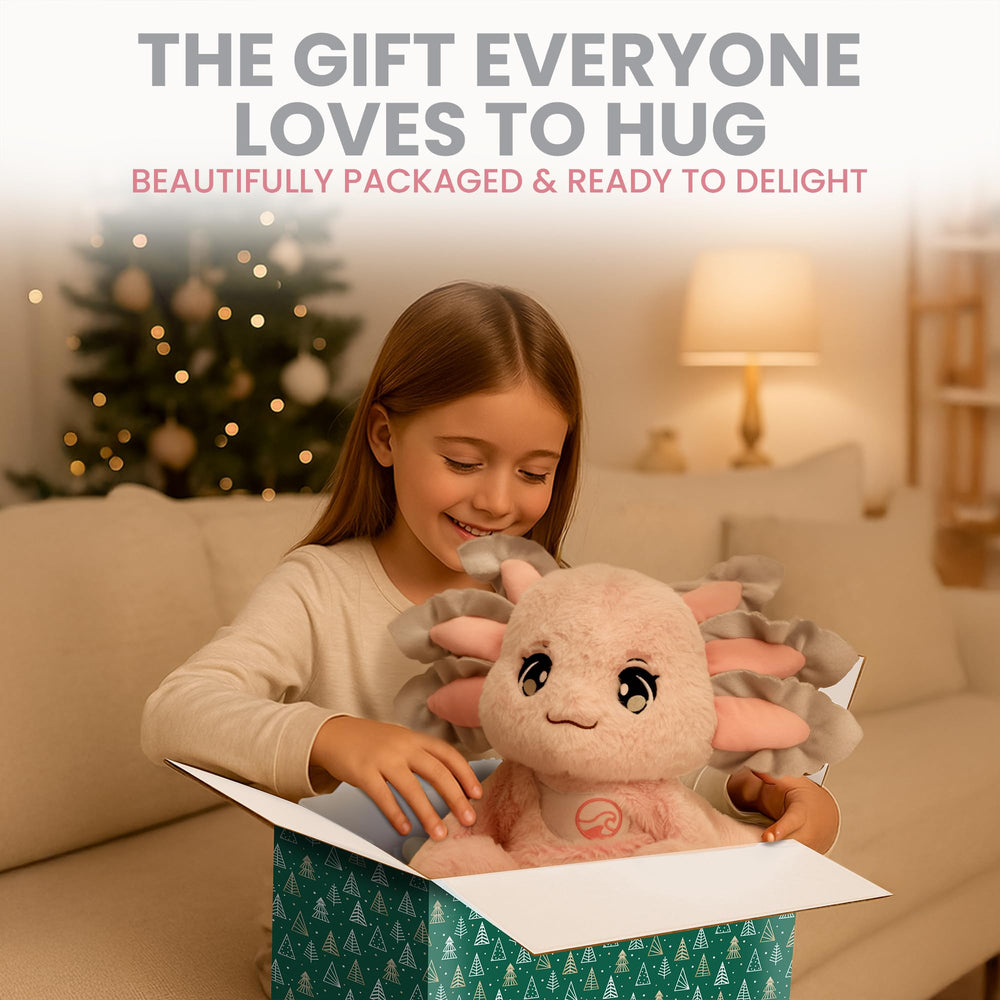 Huggle Healers Ula offers durable construction with premium plush fabric for lasting hugs