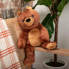 HUGIMALS Darby the Bear safe design, child-friendly materials