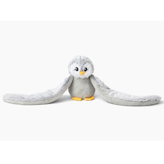 Hugimals Pax Penguin wrap-around arms extended for full-body hug reach and relaxation