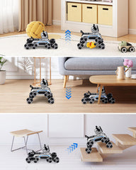 HuiJuKeJi robot dog gesture control band in use for easy play