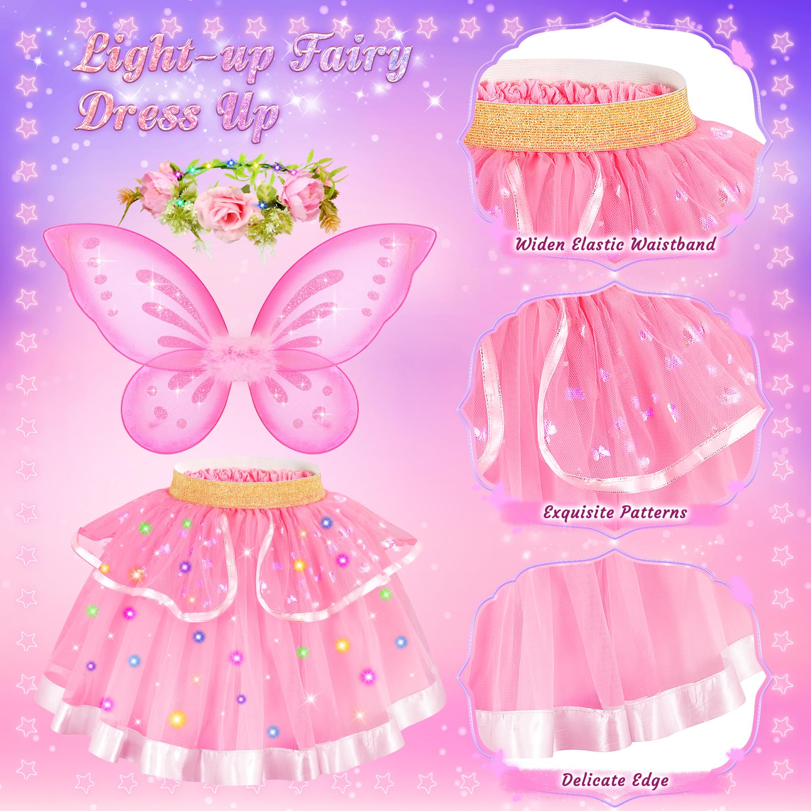 HUITEM jewelry set completes the magical look for celebrations