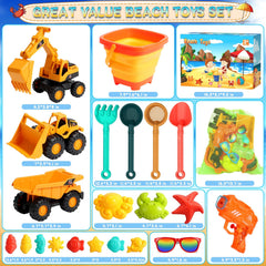 HUITEM mesh beach bags keep toys organized and dry