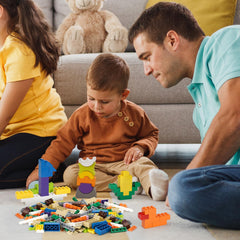 HUIZDQ bricks inspiring imaginative play with friends