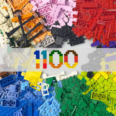 HUIZDQ 1100-pcs blocks with wheels for creative vehicle builds