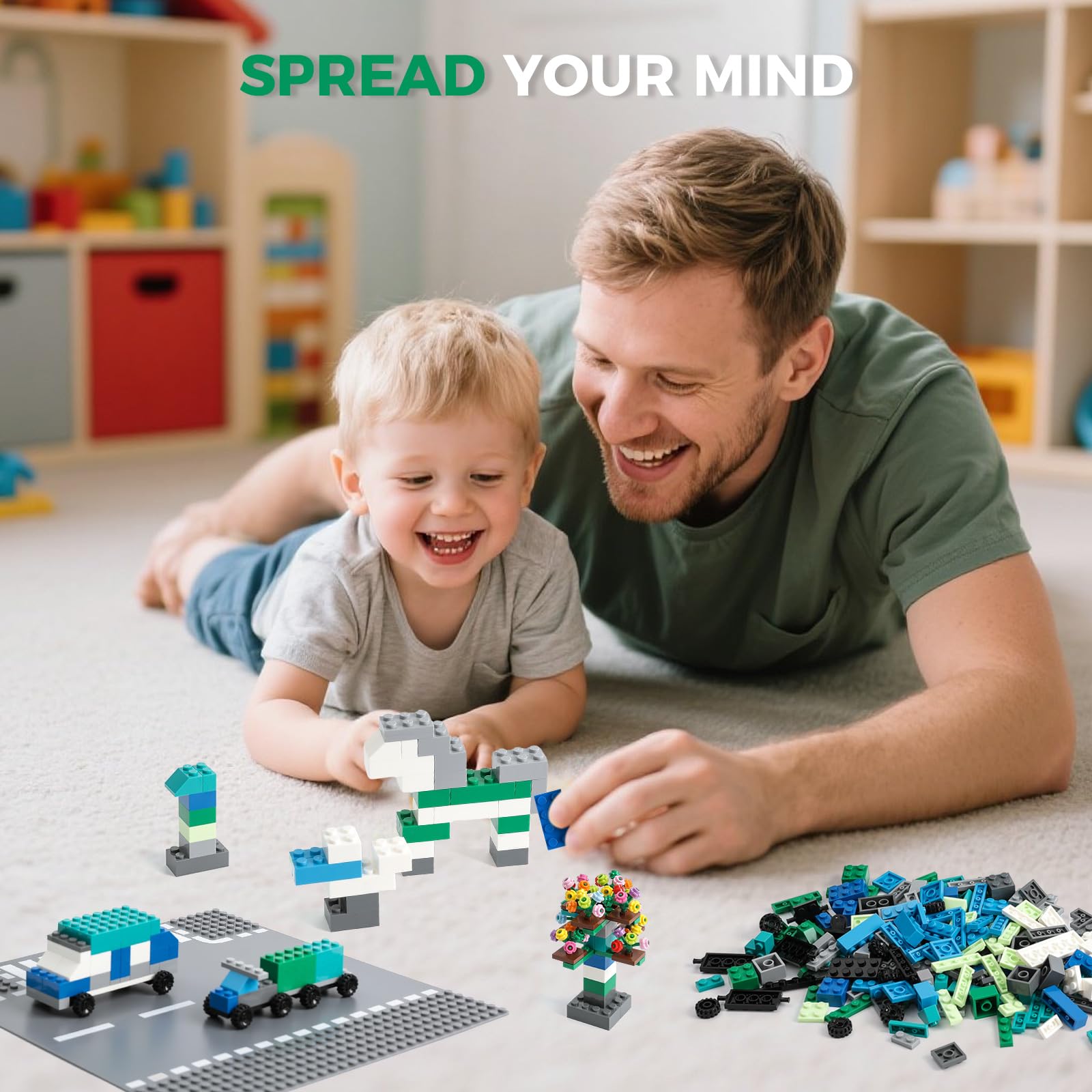 HUIZDQ blocks boost cognitive thinking through imaginative building