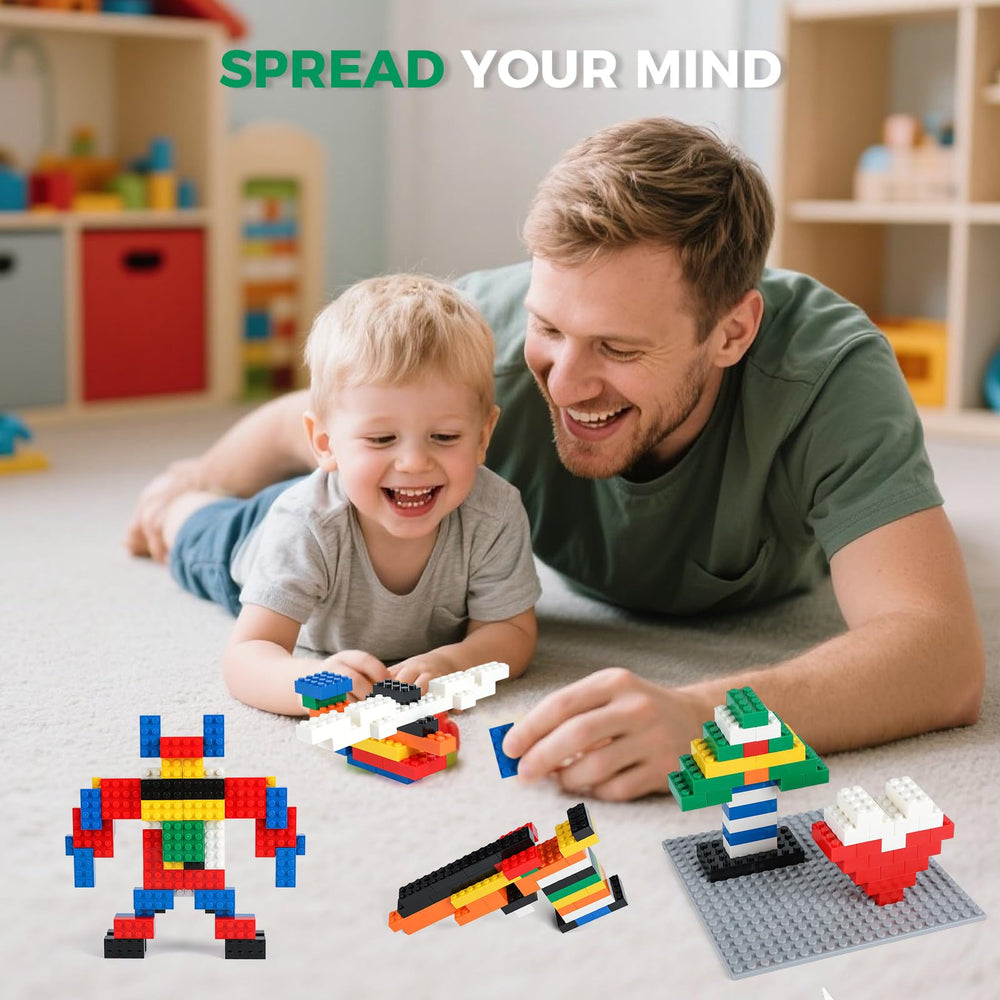 HUIZDQ gray baseplate anchors builds for stable, lasting play.