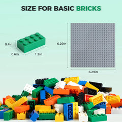 HUIZDQ yellow 2x4 bricks stimulate colorful construction and focus.