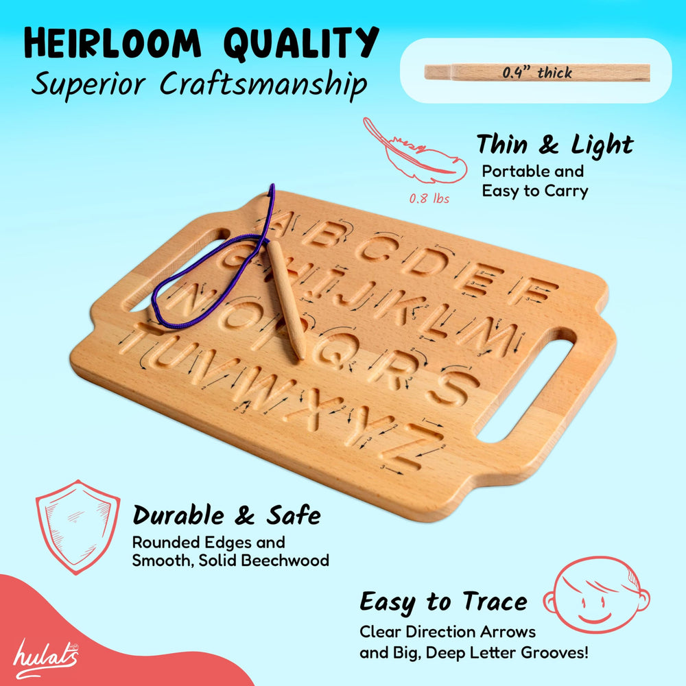 Hulats no-mess design supports calm handwriting sessions for early learners