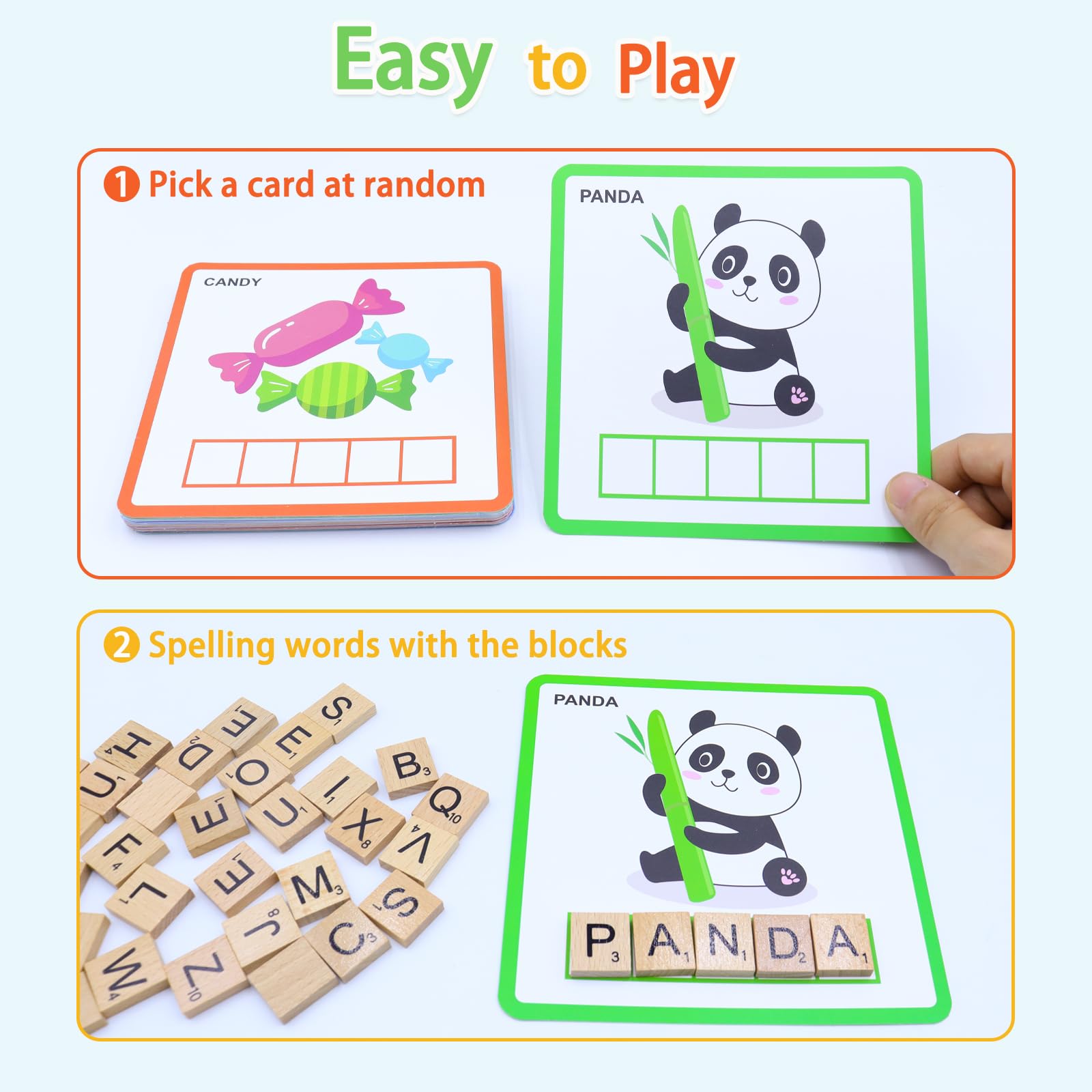 Humerry storage bag keeps letters organized for travel and classroom.