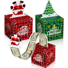 Humyoun Christmas money box rooftop Santa design for festive cash gifts