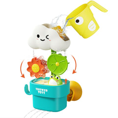Humzo Cloud Set with Watering Cup – engaging bath time for toddlers