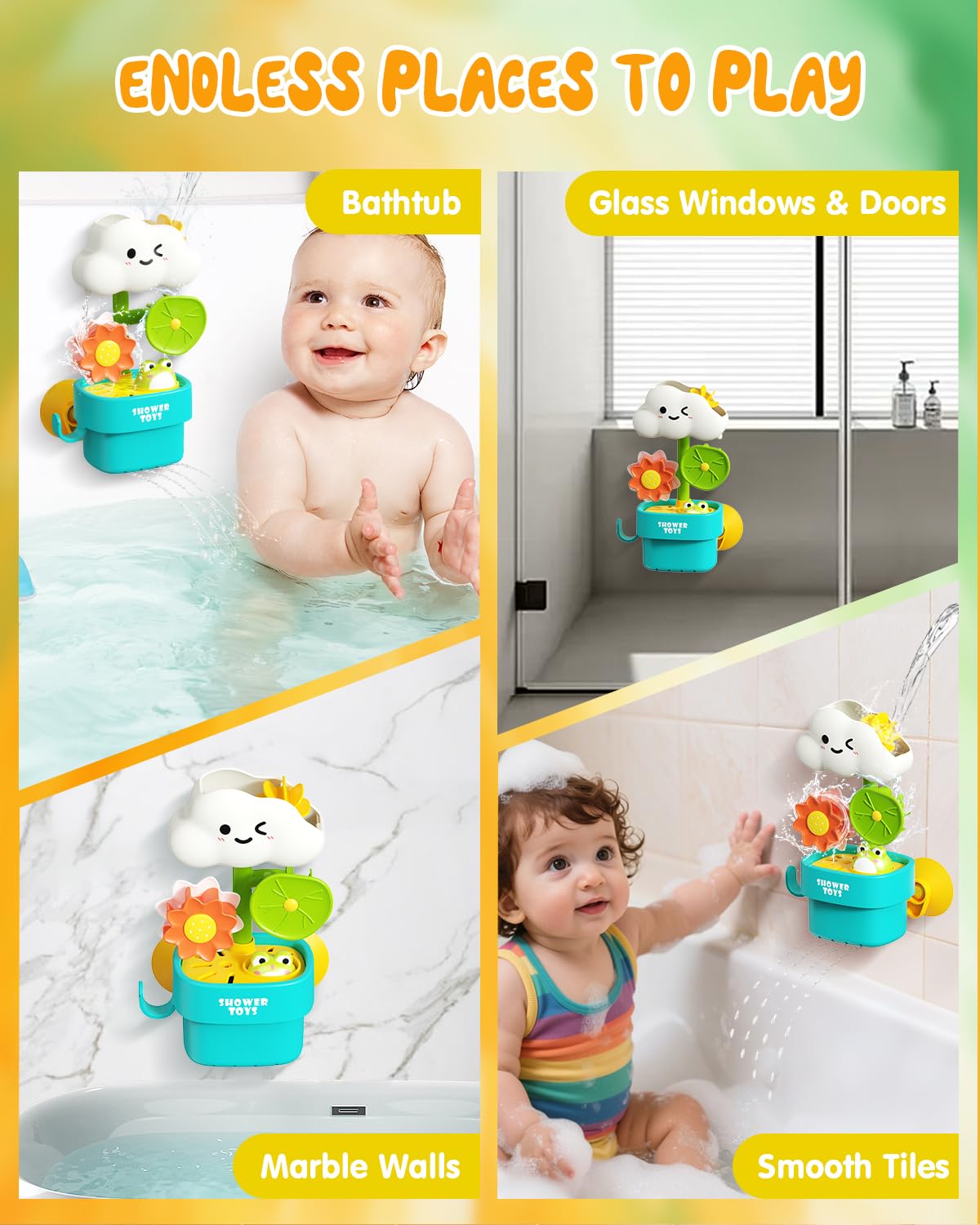 Humzo Safe Materials Bath Toy – BPA-free ABS plastic