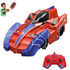 Humzo Spider Hero front view showing 360° stunt action for kids' play.