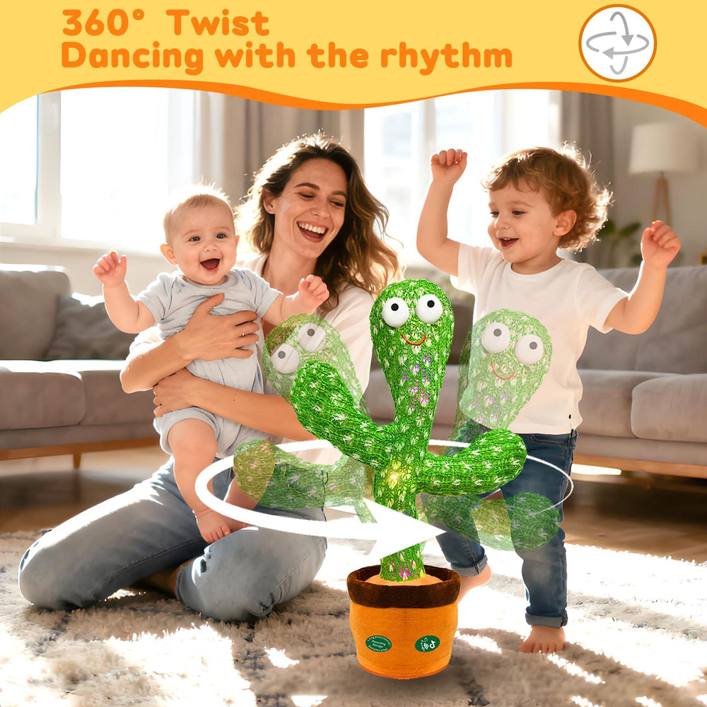 Soft plush fabric and safe design from Hunfur cactus toy