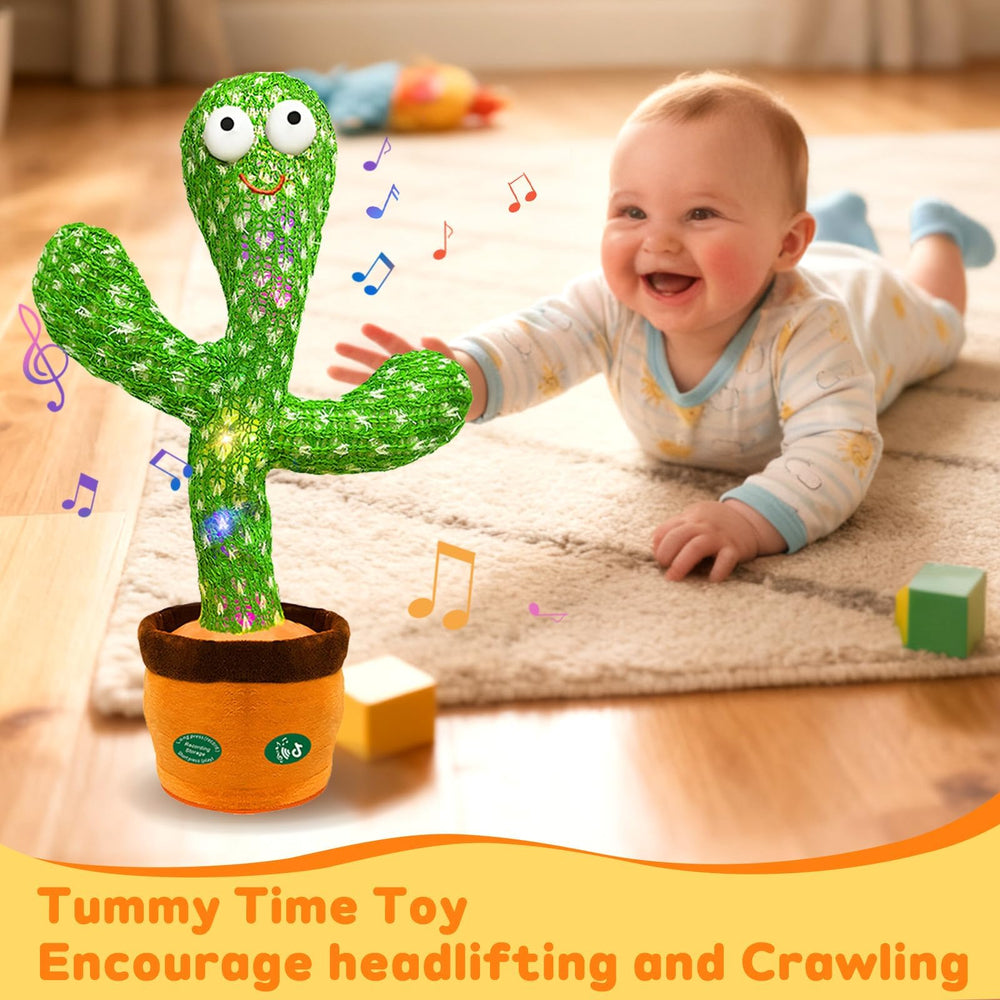 Cactus toy volume control for quiet rooms and comfortable listening