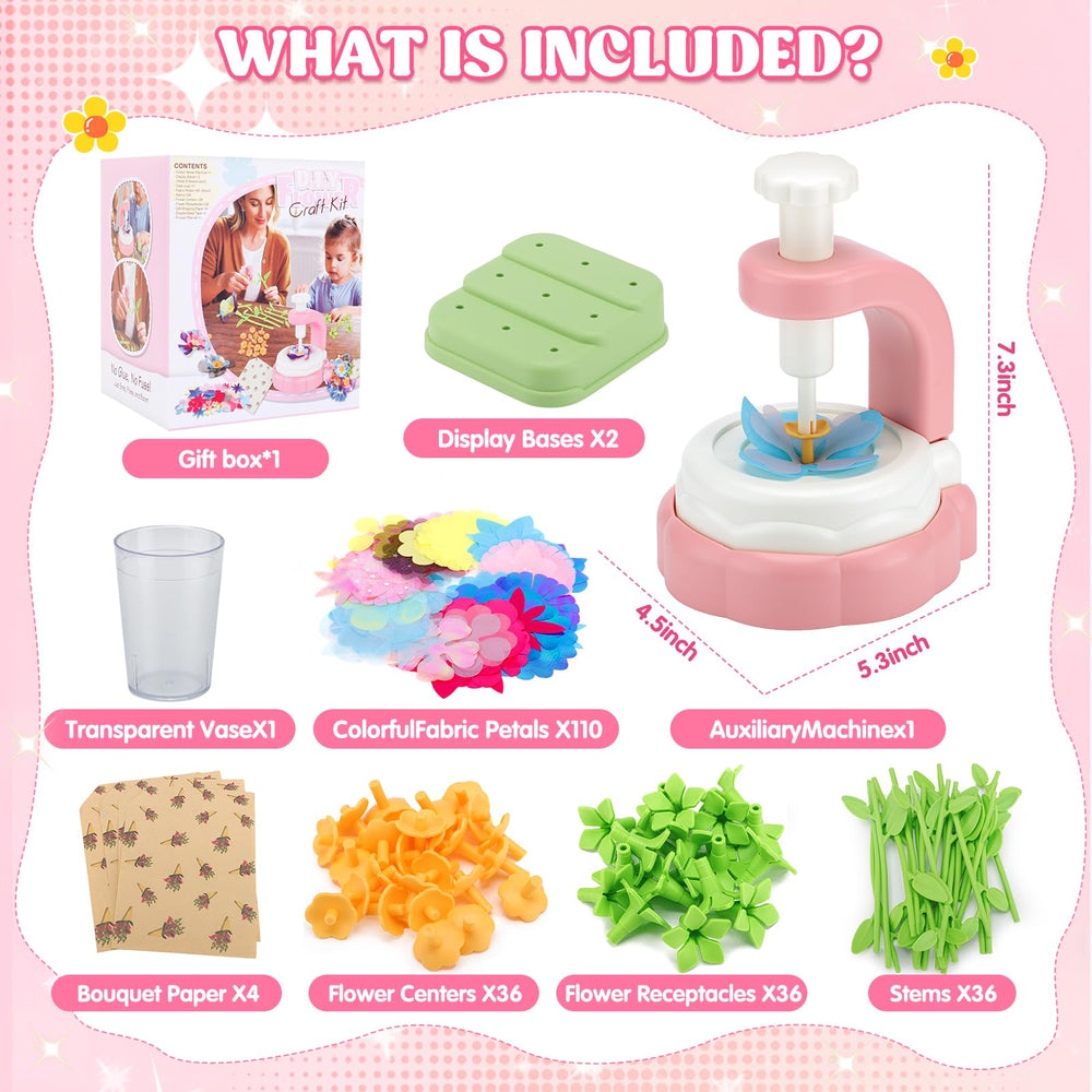 Hunfur kid-safe materials shown assembled, emphasizing worry-free crafts for little hands at home.