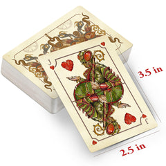 Hungry Minds poker cards feature a silky-smooth finish for effortless shuffling.