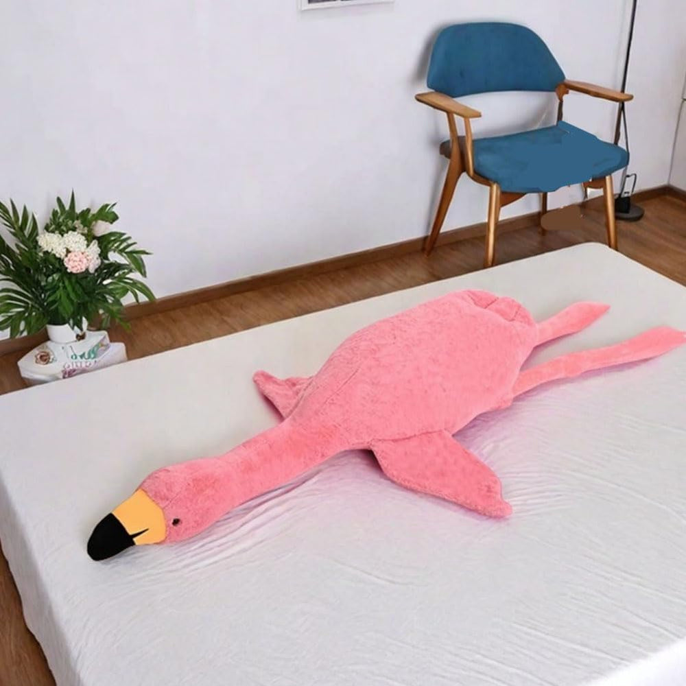 Huniupore flamingo plush kids gift suitable for birthdays and cuddles.