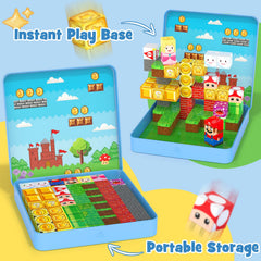 Hunloot magnetic blocks enabling creative build and spatial thinking