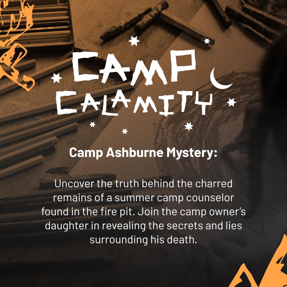 Hunt A Killer Camp Calamity crime scene photos spark group investigations