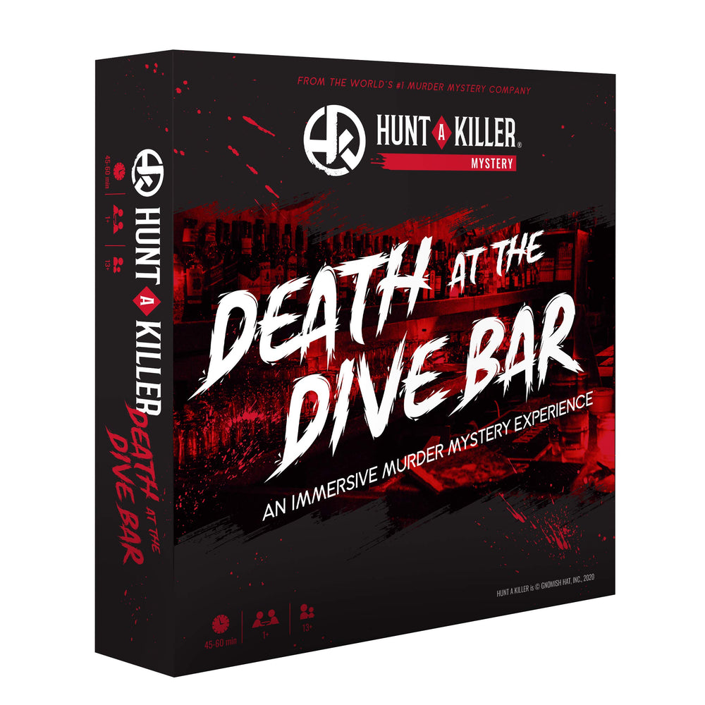 Hunt A Killer Death at the Dive Bar case file photo for immersive mystery solving