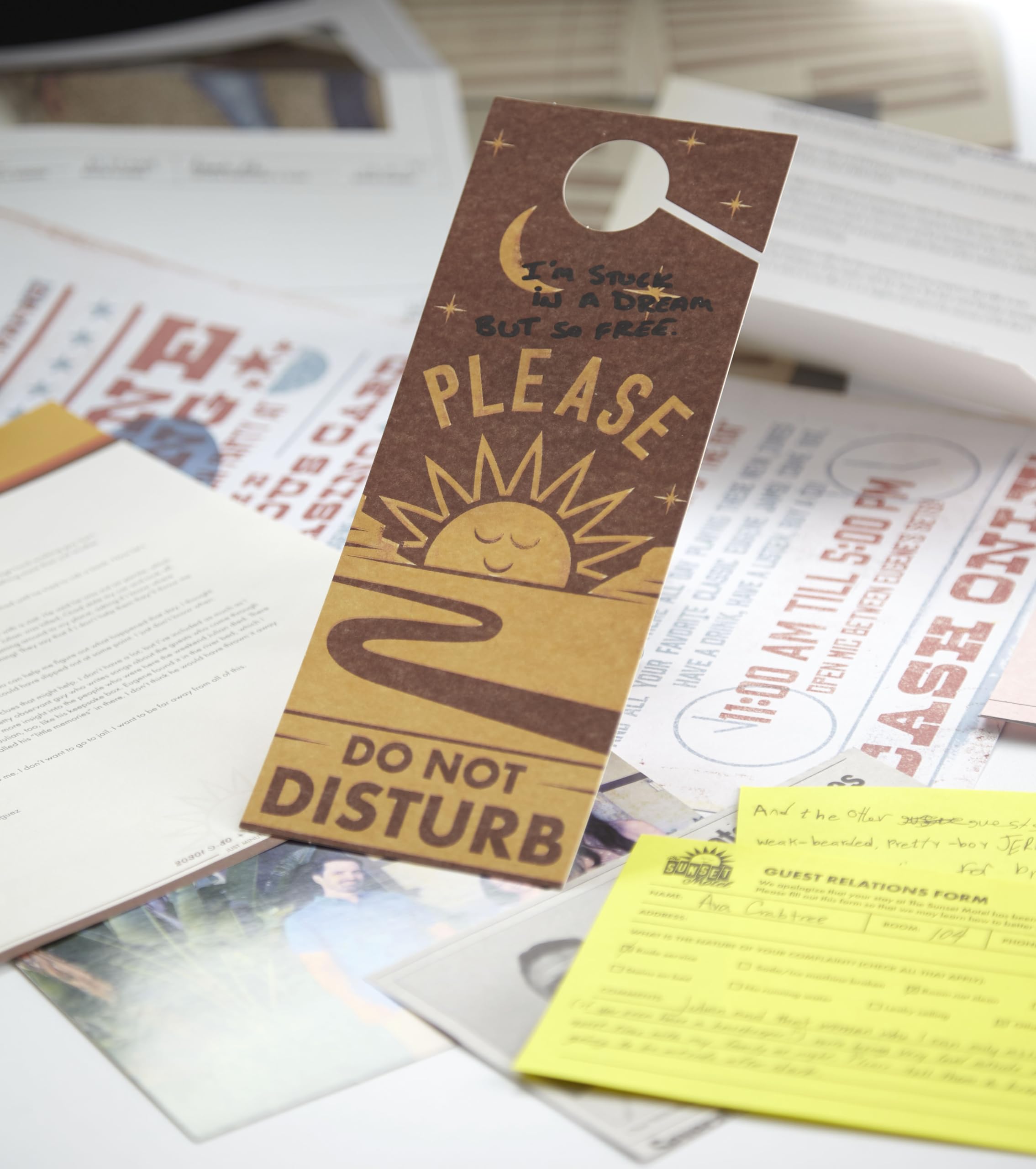 Hunt A Killer Murder at the Motel motel scene captures atmospheric setting for role-play