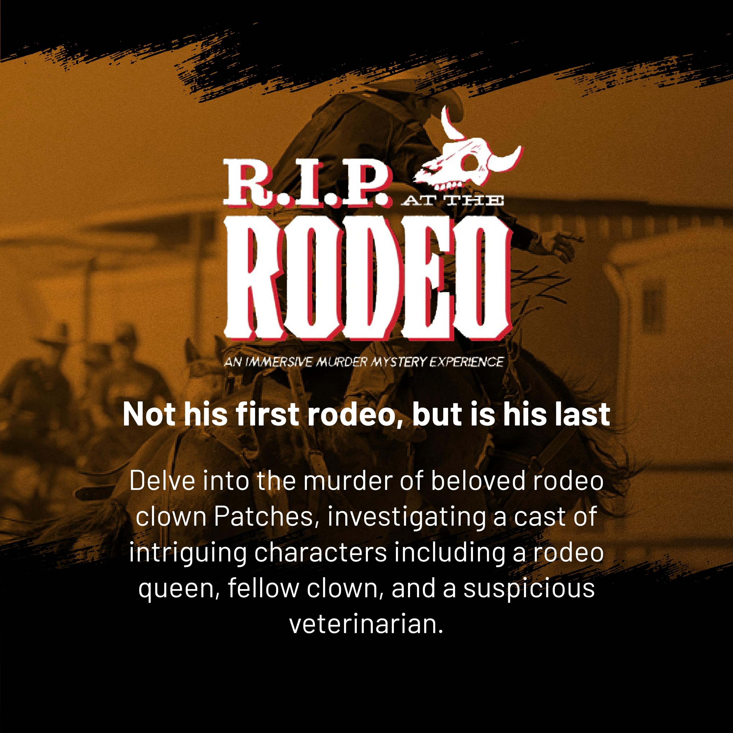 Hunt A Killer R.I.P at The Rodeo evidence pack highlights clues to analyze with friends