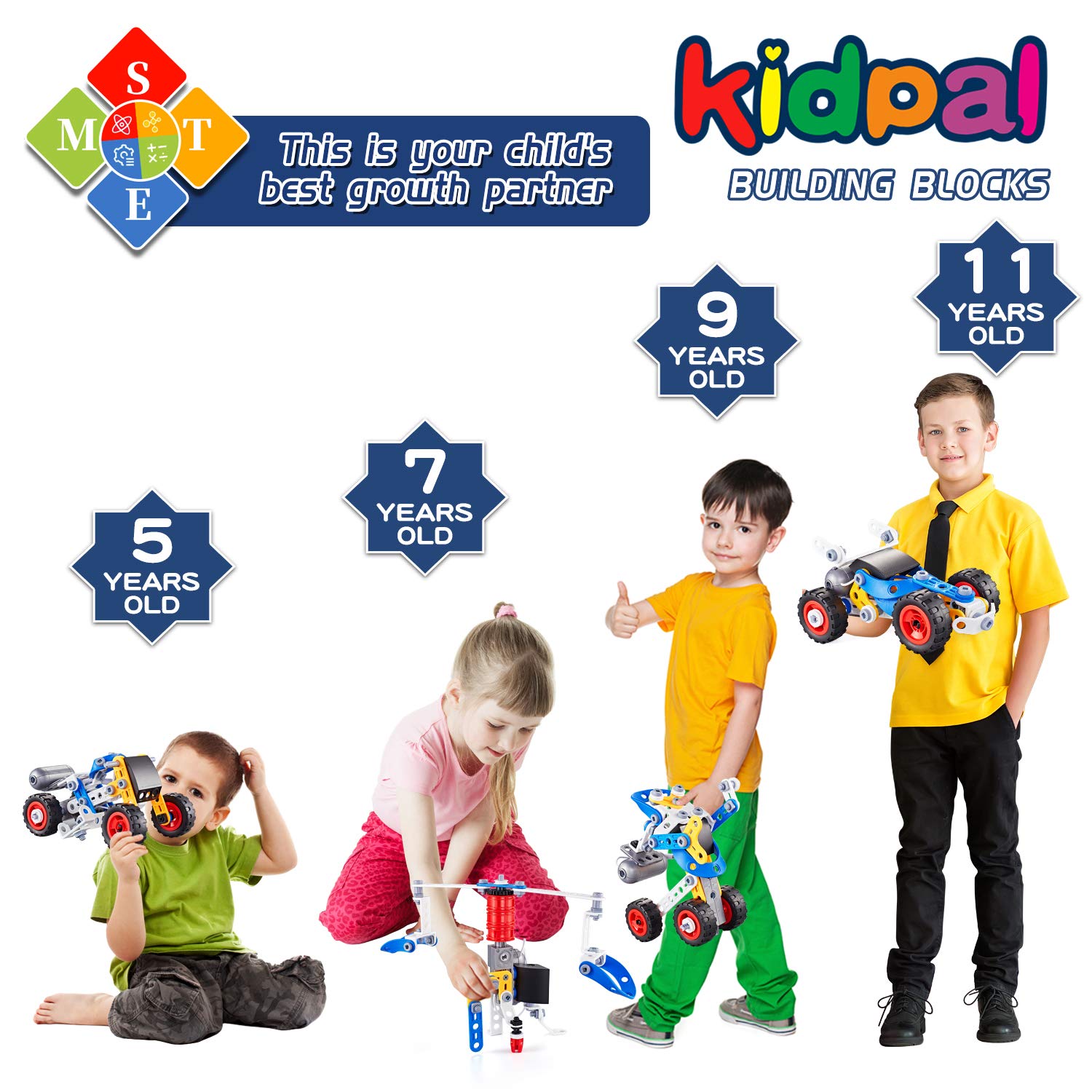 HUOZHI age-6-12 STEM kit supports early science exploration and skill growth