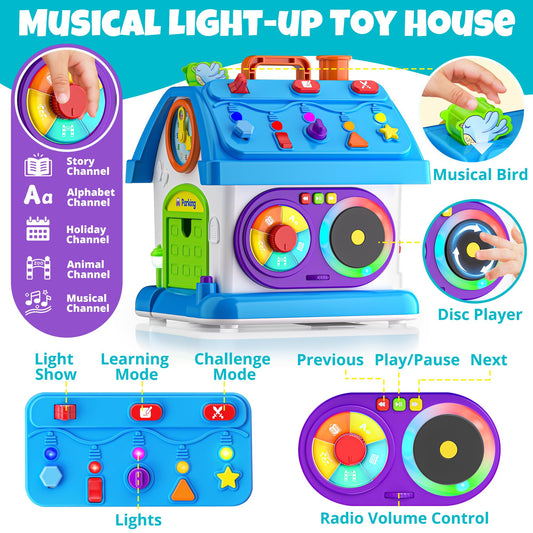 Hurdaos musical bird engages auditory play and learning.