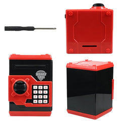 HUSAN Piggy Bank ABS material highlights durable, child-safe construction