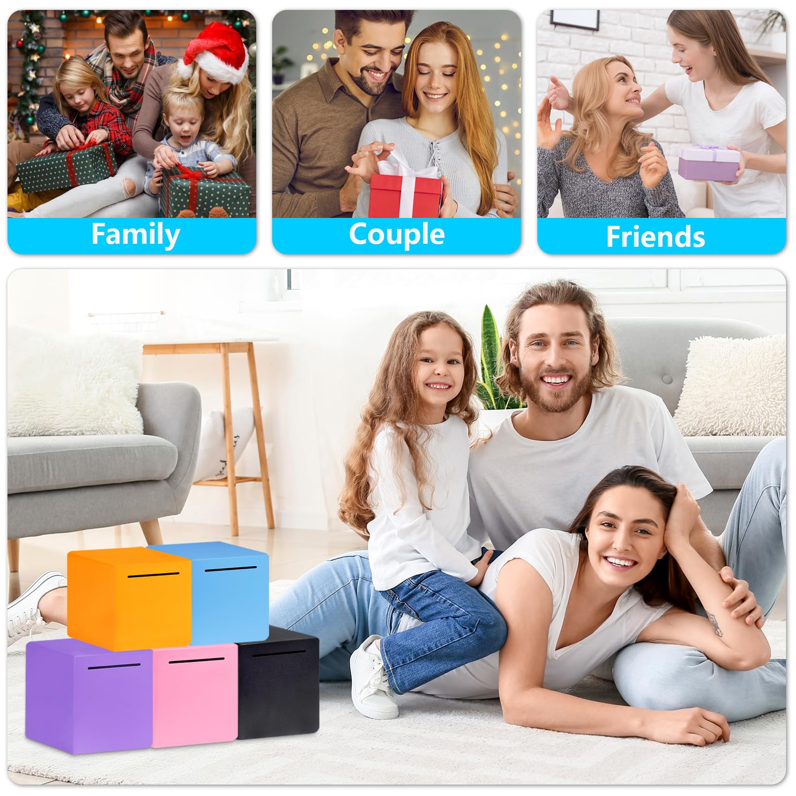 HUSAN piggy bank included package and reliable after-sales support.