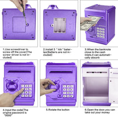 HUSAN piggy bank gift-ready packaging suitable for birthdays or holidays